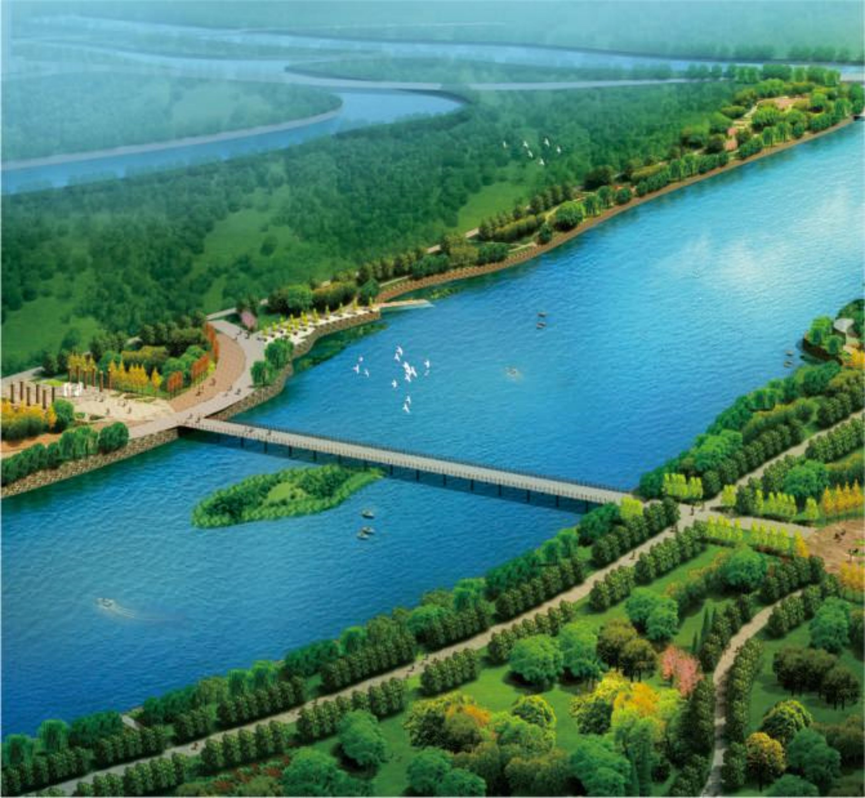 郑州市贾鲁河绿化工程