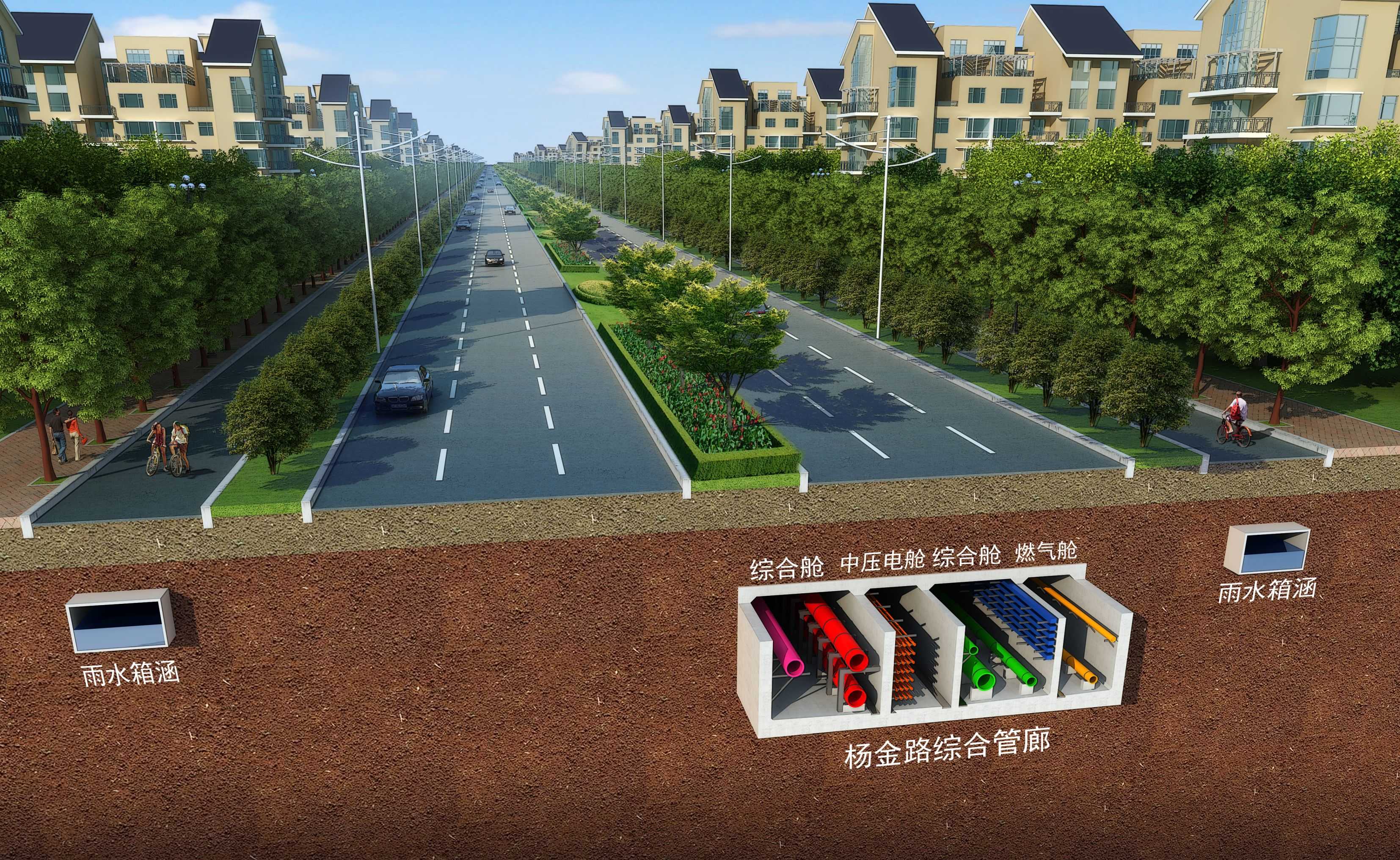 郑州市中心城区地下综合管廊工程